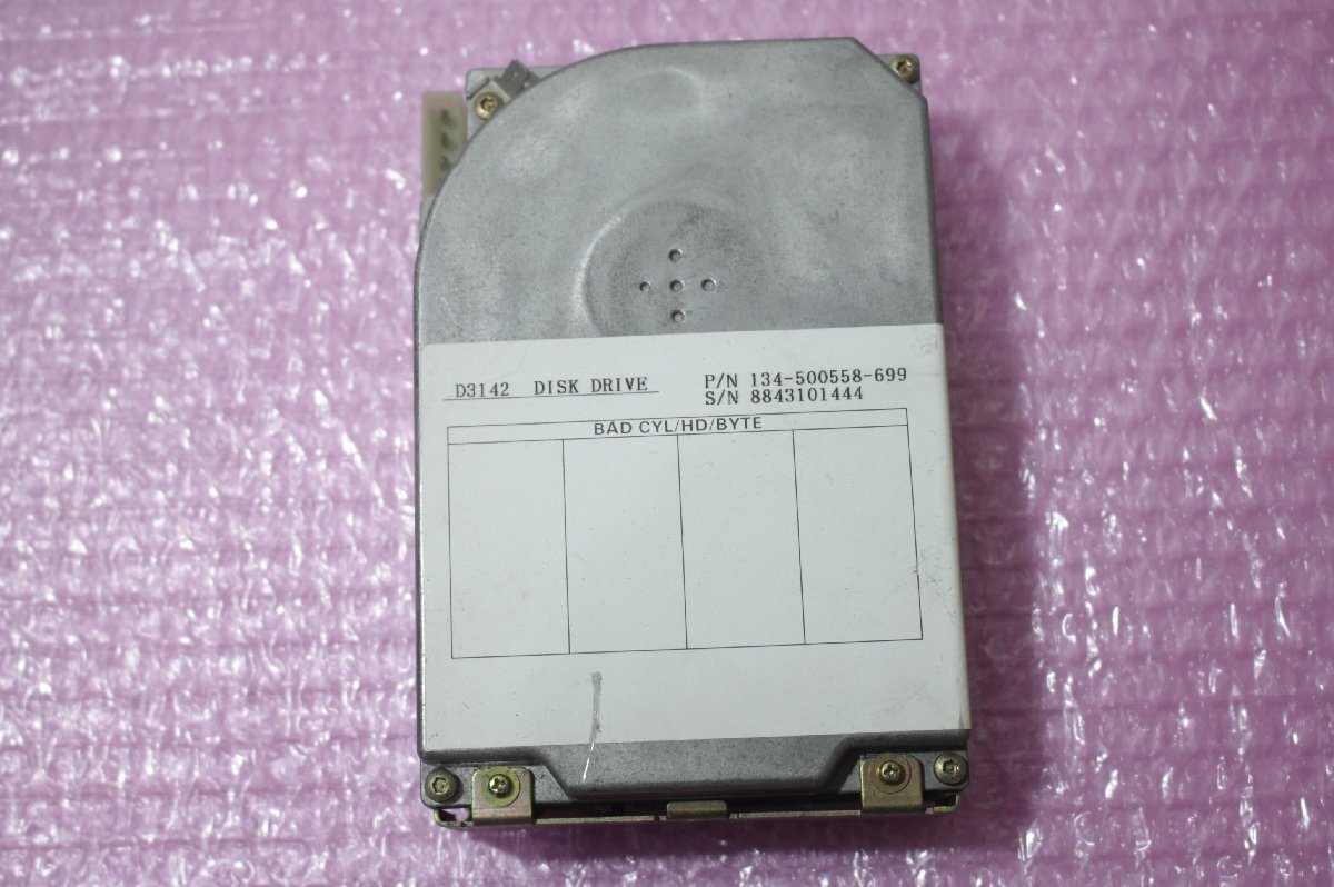 PT297 NEC 内蔵SASI HDD 固定ディスクドライブ 40MB D3142