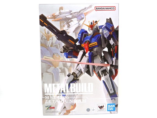 美品 BANDAI バンダイ 機動戦士Zガンダム METAL BUILD MSZ-006 ゼータガンダム フィギュア メタルビルド ZETA GUNDAM