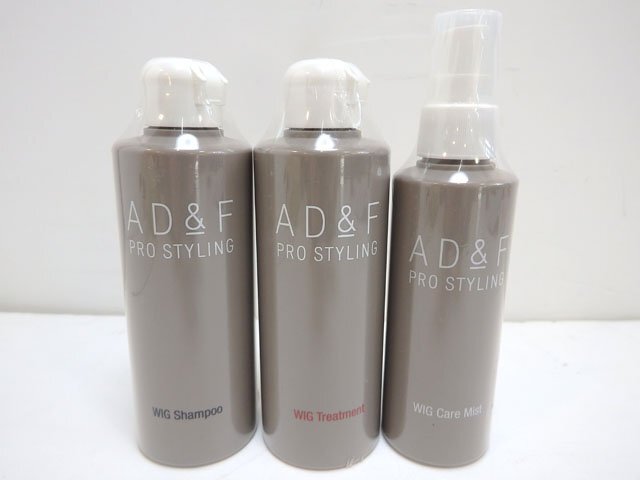 未使用品 アデランス フォンテーヌ AD&F WIG ウィッグ専用 シャンプー トリートメント ミスト セット ウィッグケア