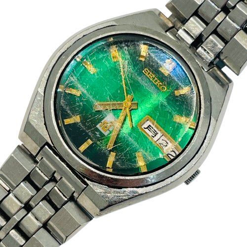 【SEIKO/セイコー】0703-6030 ELNIX/エルニクス デイデイト 電磁テンプ 腕時計 不動★64939