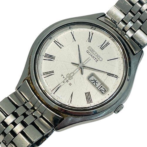 【SEIKO/セイコー】7546-7010 TYPE Ⅱ タイプツー クオーツ メンズ 腕時計 不動 テスター〇★64951 