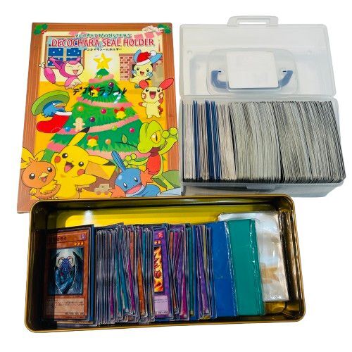 【シール/カードおまとめ】ポケットモンスター/ポケモン デコキャラシール 遊戯王カード デュエルマスターズ トレカ★