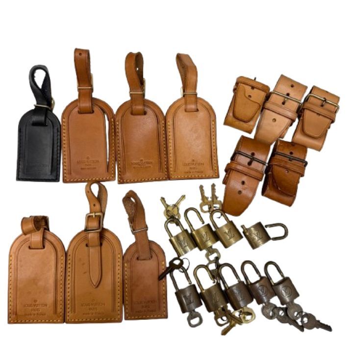 【LOUIS VUITTON/ルイヴィトン】ネームタグまとめ カデナ/南京錠 レザー★
