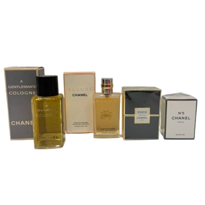 【CHANEL/シャネル】香水おまとめ 未開封有 コロン GENTLEMAN/アリュール/COCOetc ★65012