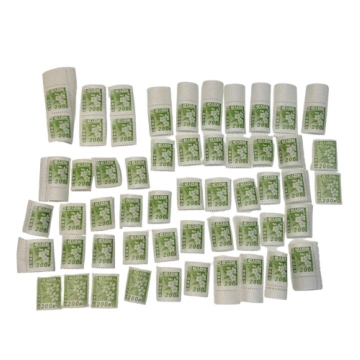 【収入印紙】200円×55枚 旧柄/旧々柄 11000円分★65010