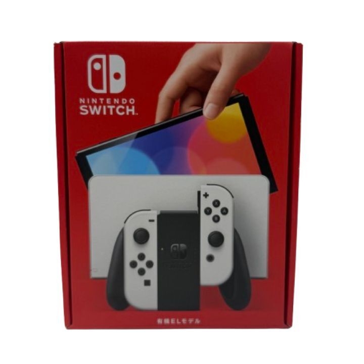 【NINTENDO/ニンテンドー/任天堂】SWITCH/スイッチ 有機ELモデル HEG-S-KAAAA ゲーム機 ホワイト★65098