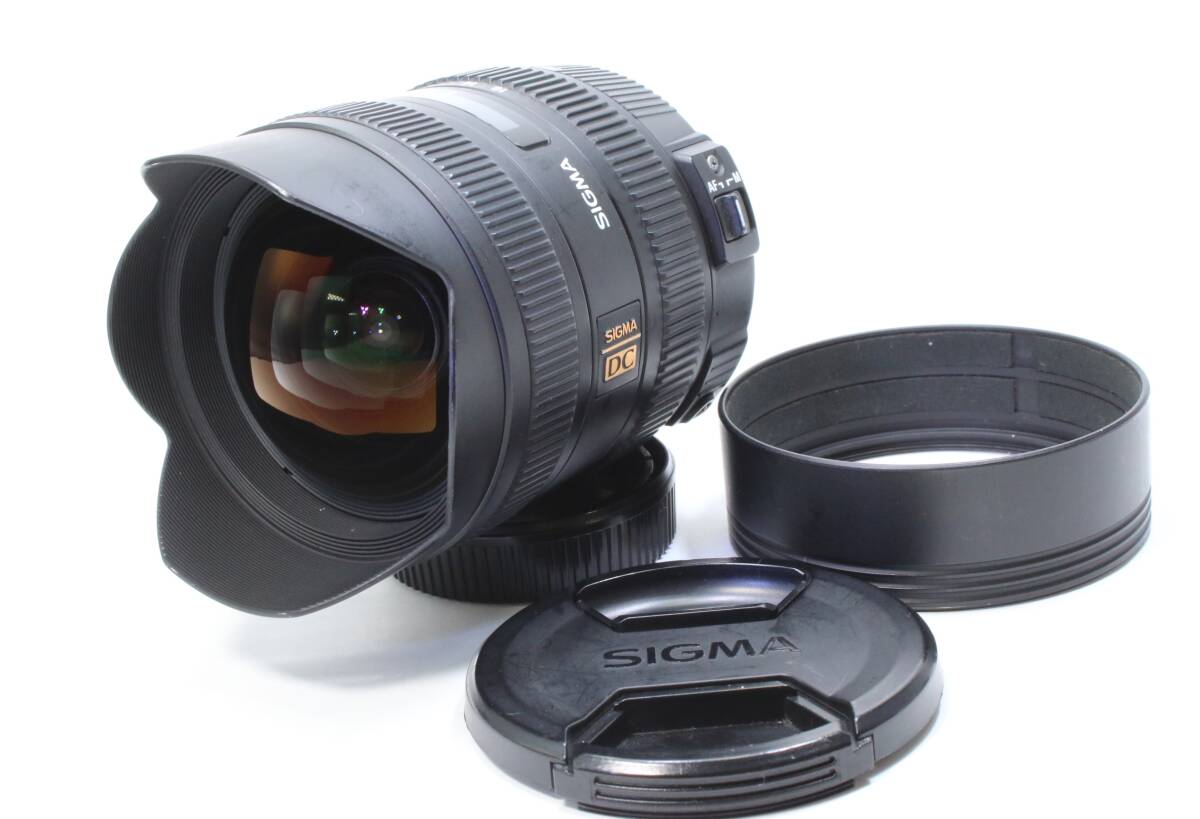 【中古稼働品】シグマ Sigma 8-16mm F4.5-5.6 DC HSM for Nikon ニコンFマウント 広角ズームレンズ #B144