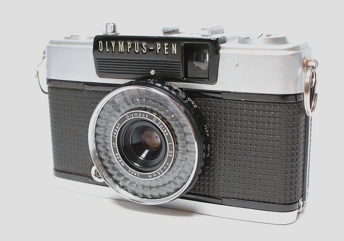 オリンパス OLYMPUS PEN EE-3 フィルムカメラ コンパクトカメラ 赤ベロOK!【中古動作確認済み】#B120