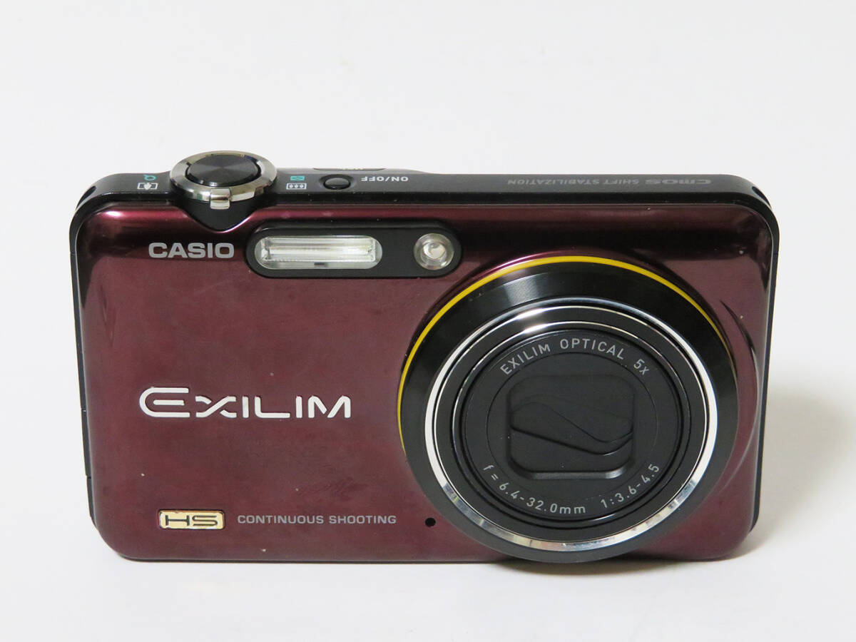 訳あり品 カシオ CASIO EXILIM EX-FC150 ワインレッド 正常動作品 [Mint / All Functions OK] #9138