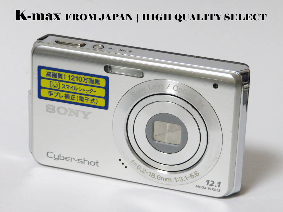 【極上美品】 Sony Cyber-shot Silver | MDSC-W190int Condition from Japan | CCD Sensor Classic #9271