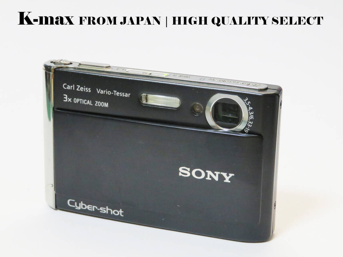 【極上美品】 Sony Cyber-shot DSC-T70 Black | Mint Condition from Japan | CCD Sensor Classic #9272