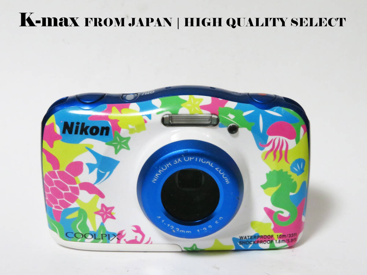 【極上美品】 ニコン Nikon COOLPIX W100 マリン 正常動作品 [Top Mint / All Functions OK] #9306