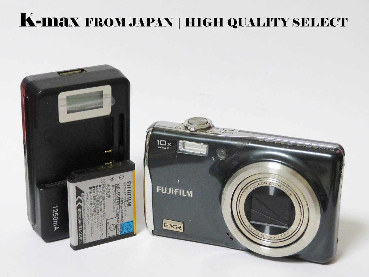 【極上美品】 Fujifilm FinePix F70EXR　ガンメタル | Mint Condition from Japan | Super CCD EXR Tech #9324