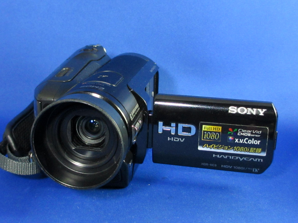 安心30日保証 SONY HDR-HC9 完全整備品 美品 HDVハイビジョンビデオカメラ ソニーHDVハンディカム y75