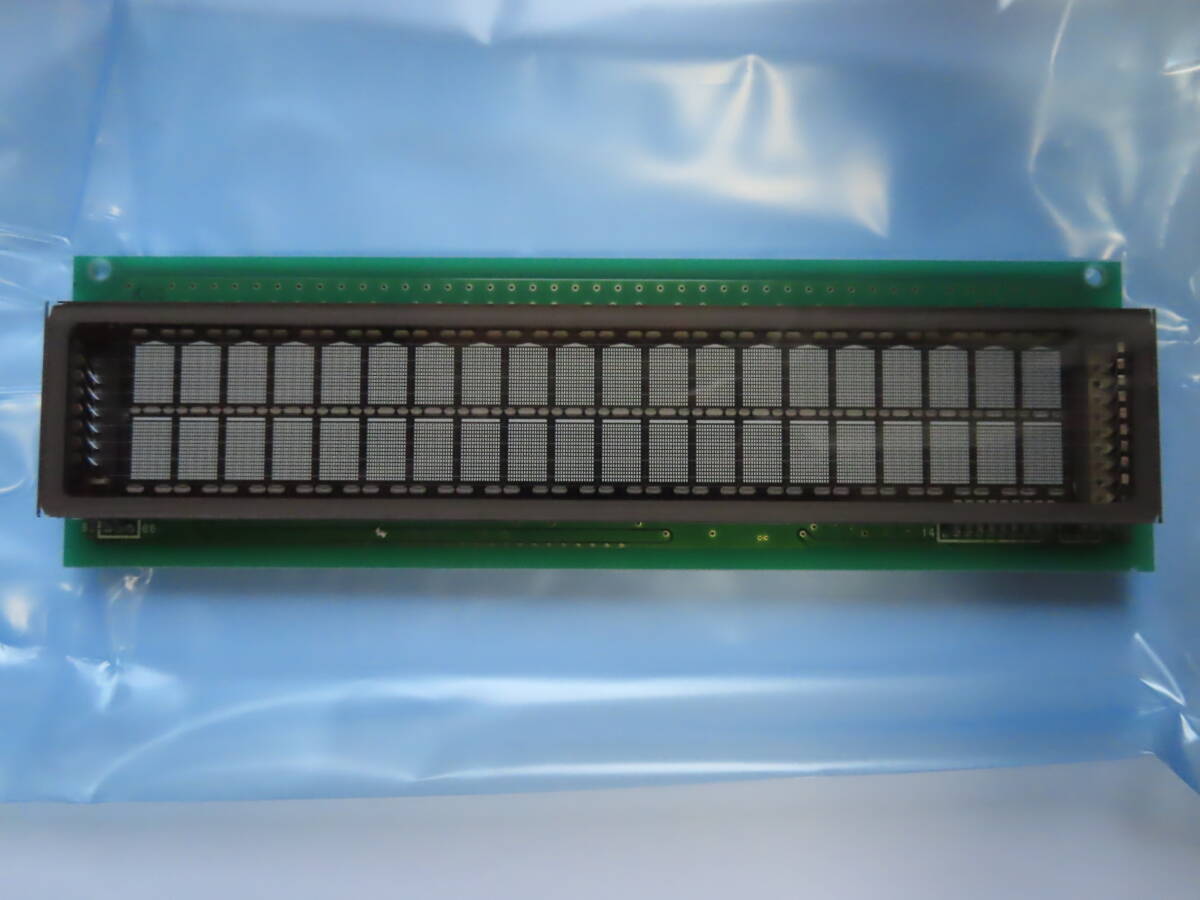 【新品 未使用】20文字ｘ２行 VFD 蛍光表示管 ノリタケ CU20029-T303C 【在庫３個あり】