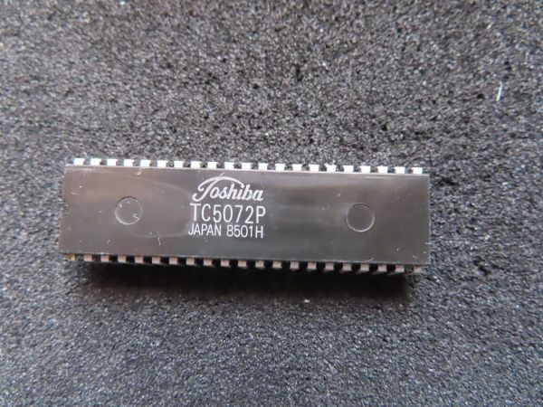 【未使用】TOSHIBA 東芝TC5072P　周波数カウンタ　【在庫１個限り】