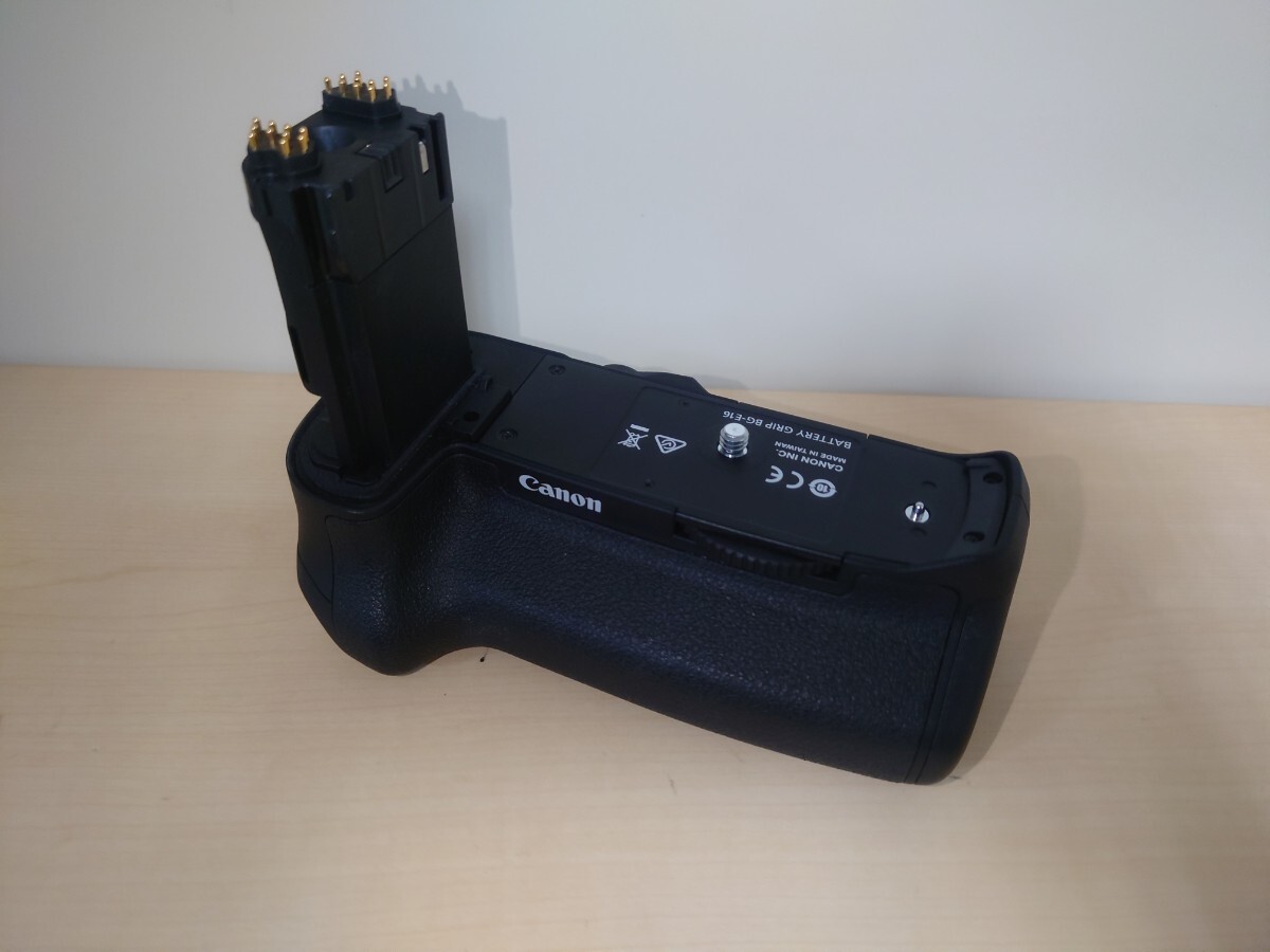 【動作良好】Canon BG-E16 バッテリーグリップ