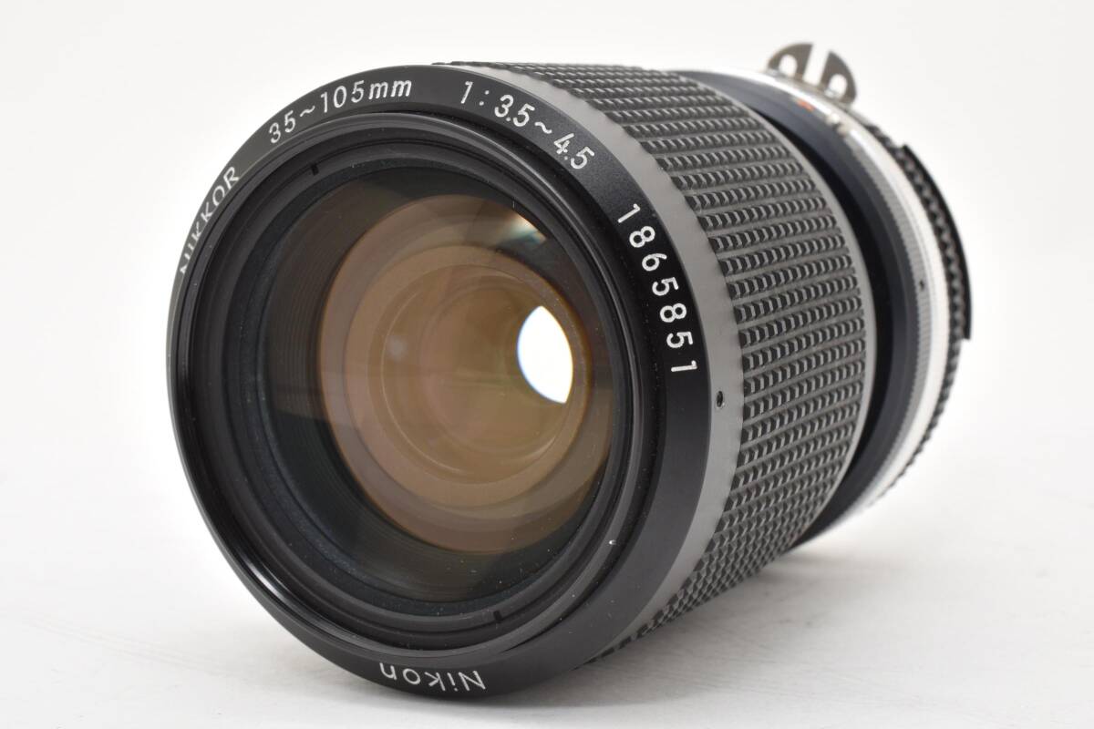 #5309 【動作OK・マクロ付】 Nikon AI-S Zoom-NIKKOR 35-105mm f/3.5-4.5 ニコン ズームレンズ ★実用向け・現状品★