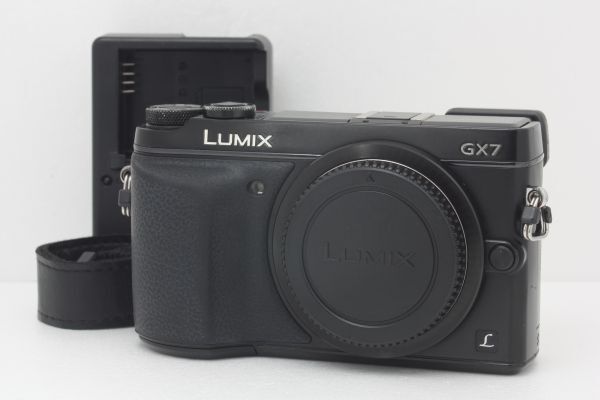 パナソニック Panasonic LUMIX DMC-GX7 ボディ ブラック 完動品 付属品多数 #374a
