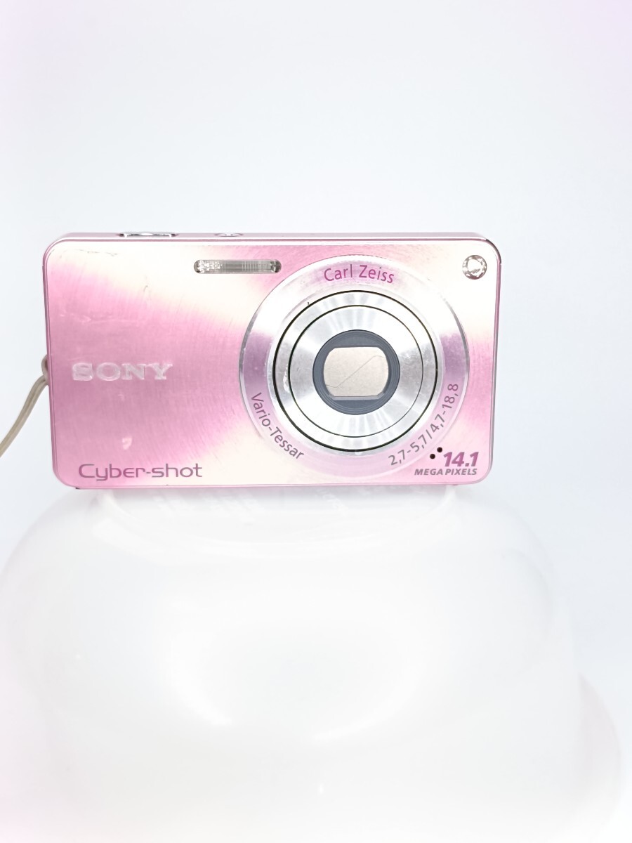 ジャンク品　 SONY Cyber-shot ピンク