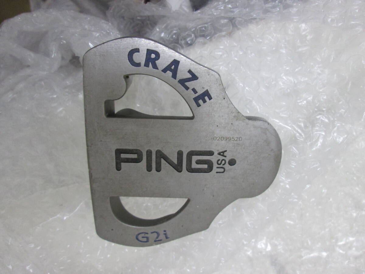 (22)☆ピン PING USA G2i CRAZ-E パター 右利き 