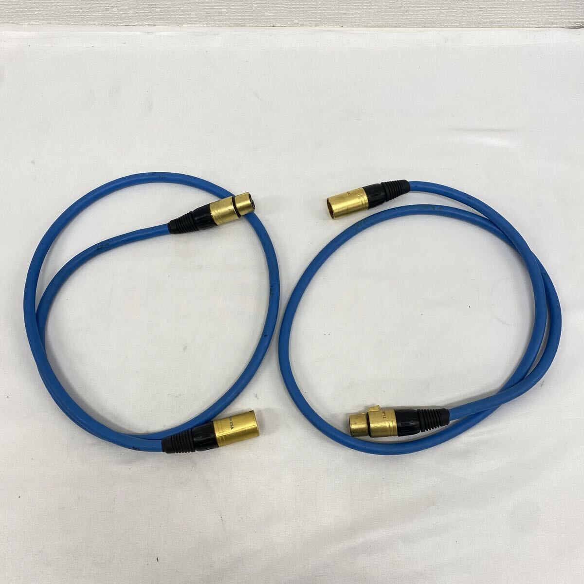 A1 TRIBUTARIES Silver Interconnect XLRケーブル　ペア　トリビュータリーズ 約105cm 現状品