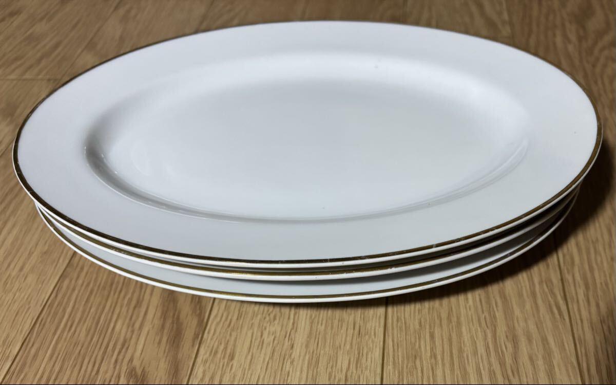 Daiichi CHINA ダイイチ チャイナ 食器セット 白い お皿 プレート 洋食器 パスタプレート カレー皿 昭和レトロ コレクション