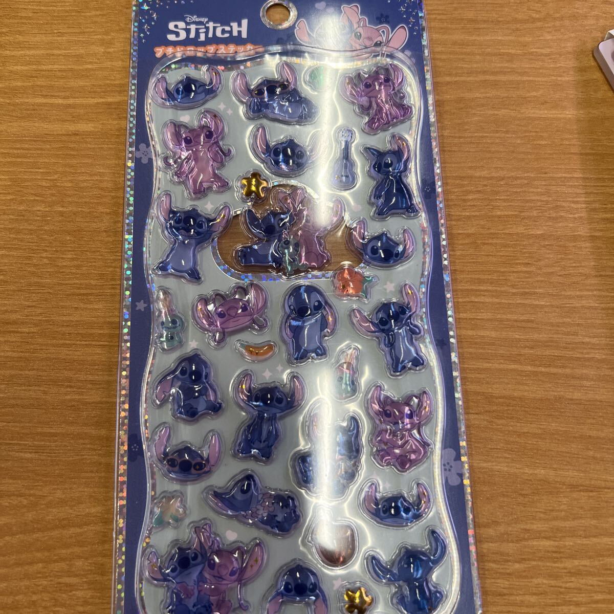 正規品プチドロップステッカー ディズニー スティッチ カミオジャパン Disney シール プチドロ