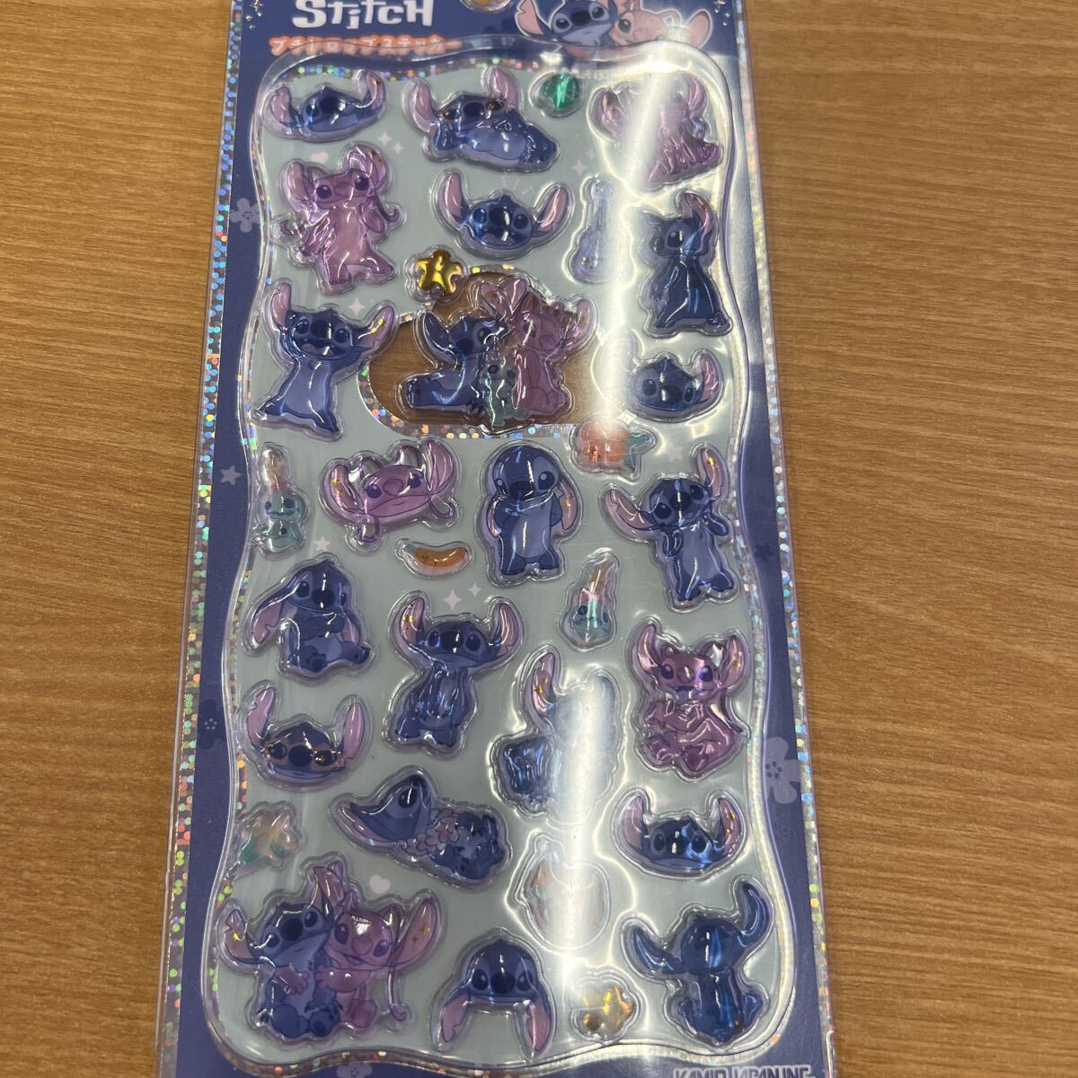 正規品プチドロップステッカー スティッチ ディズニー Disney プチドロ カミオジャパン シール