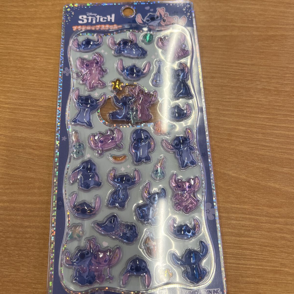 正規品プチドロップステッカー スティッチ ディズニー Disney プチドロ シール カミオジャパン