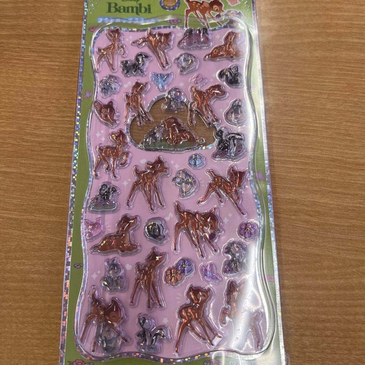 正規品プチドロップステッカー バンビ ディズニー Disney シール カミオジャパン プチドロ