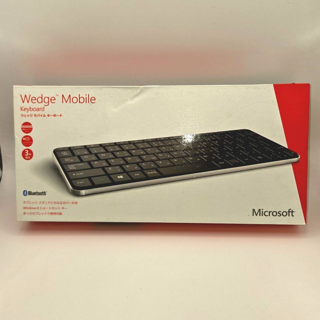 １円スタート　現状品　Microsoft Wedge Mobile Keyboard 日本語配列 Bluetooth対応　カバーなし　B173