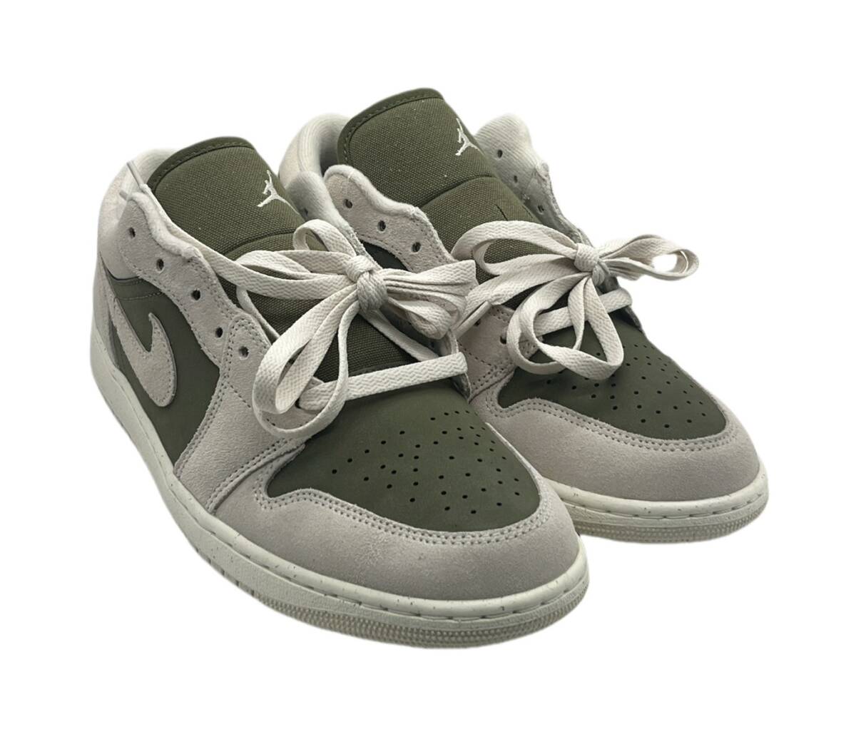 Air Jordan 1 Low SE "Medium Olive" 28cm HV4089-201 エアジョーダン1 ロー オリーブ 正規品 箱付き 未使用