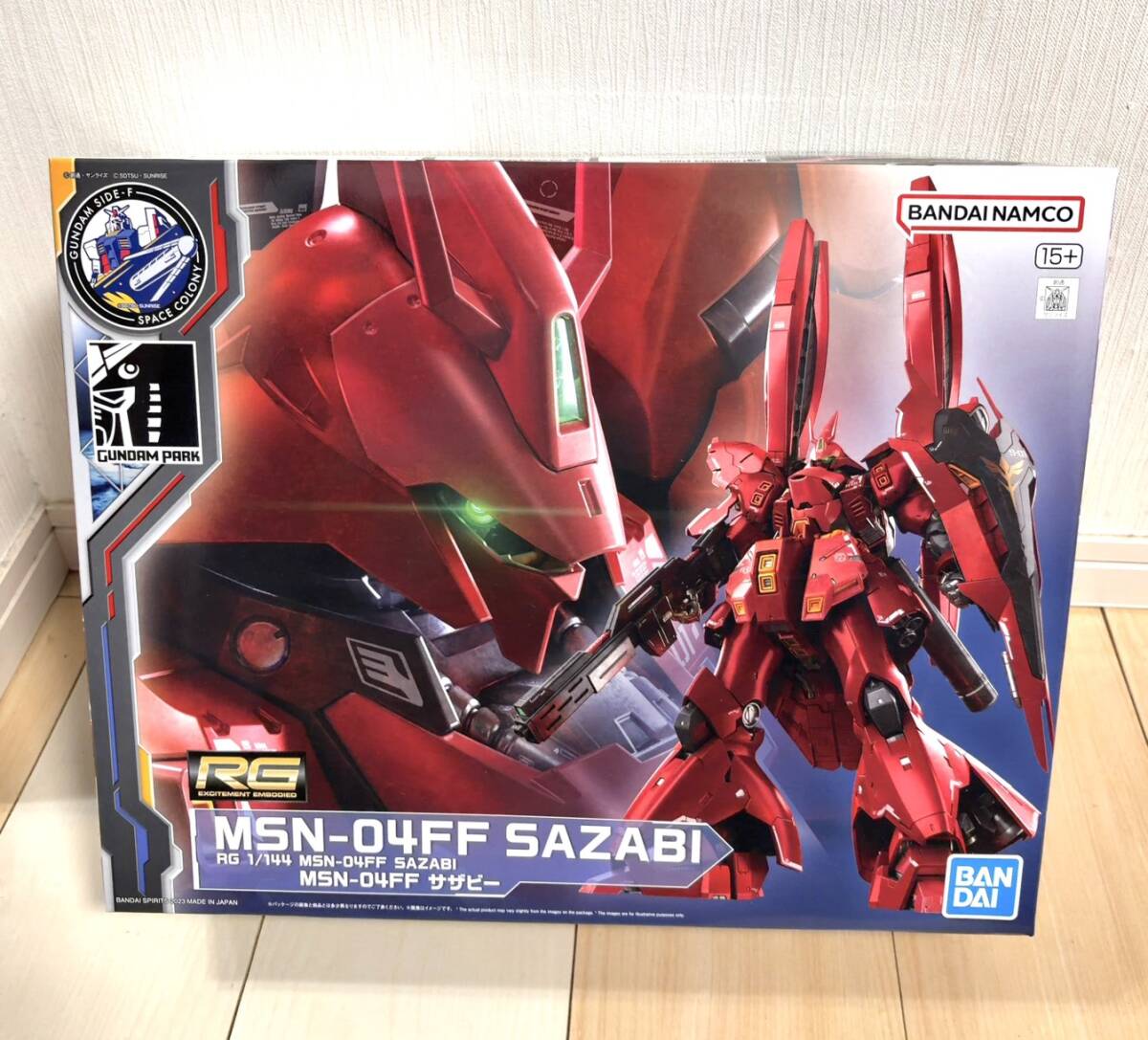 未組立 機動戦士ガンダム 逆襲のシャア RG 1/144 MSN-04FF サザビー プラモデル 27