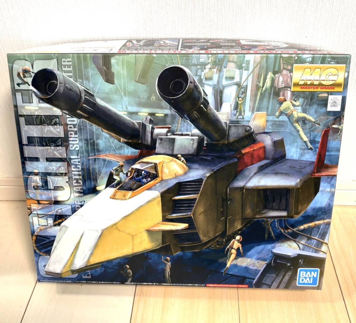 未組立 機動戦士ガンダム MG 1/100 地球連邦軍 試作型戦術支援メカ Gファイター ガンダム Ver.2.0用 V作戦モデル プラモデル　A24
