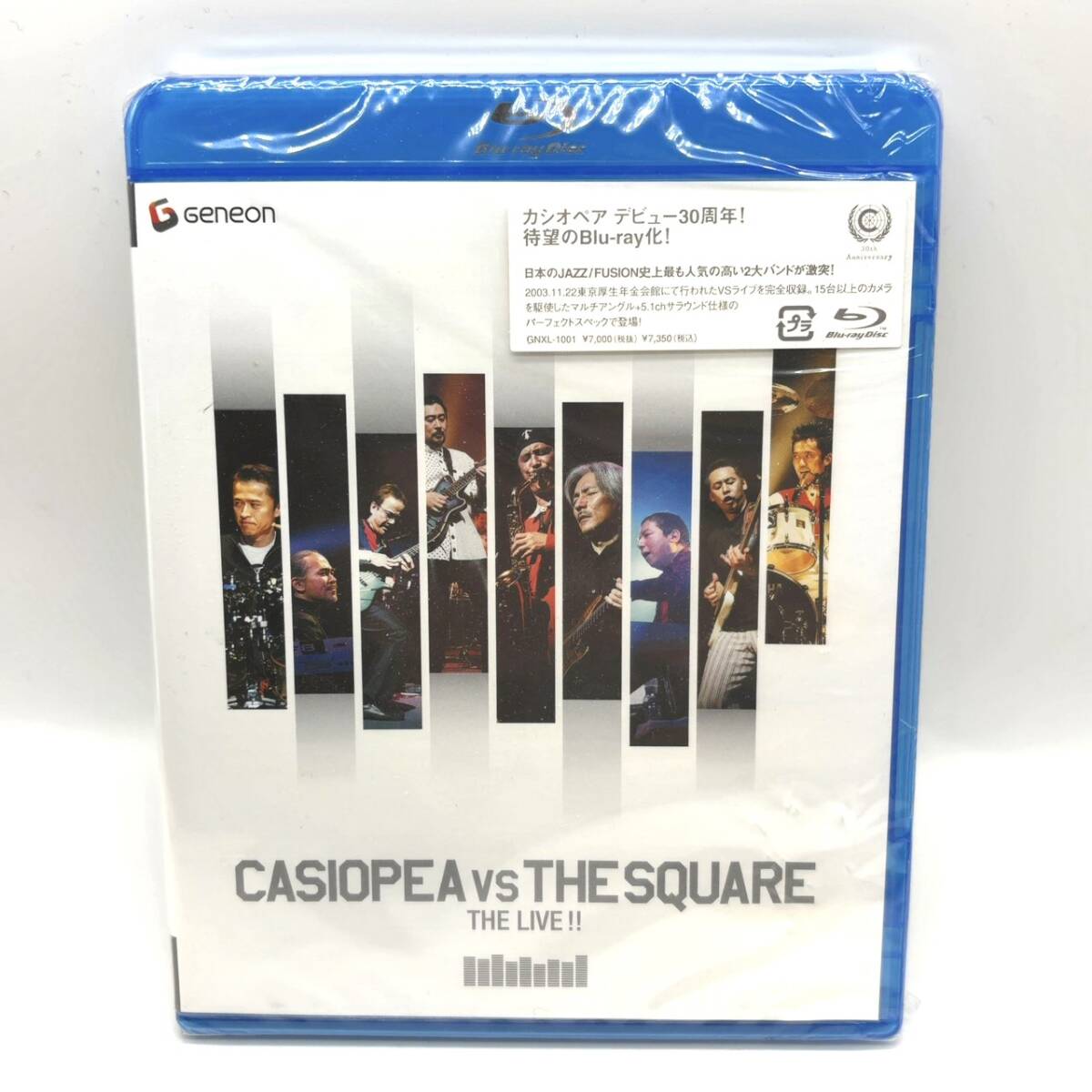 未開封 CASIOPEA VS THE SQUARE THE LIVE!! Blu-ray ブルーレイ A81