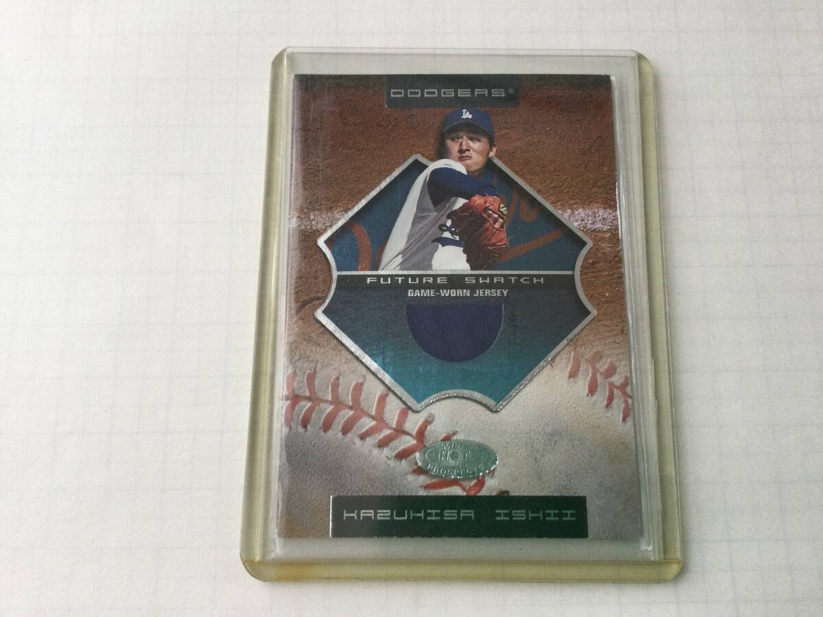 2002 FLEER FUTURE SWATCH Dodgers KAZUHISA ISHII 石井一久選手 ジャージカード　0998/1000