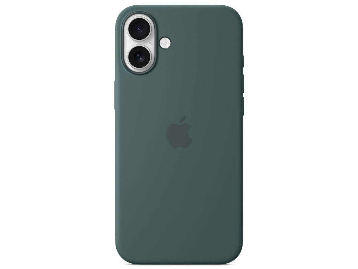 ◆新品未開封 アップル Apple MYYH3FE/A（純正品） [MagSafe対応 iPhone 16 Plus シリコーンケース - レイクグリーン]