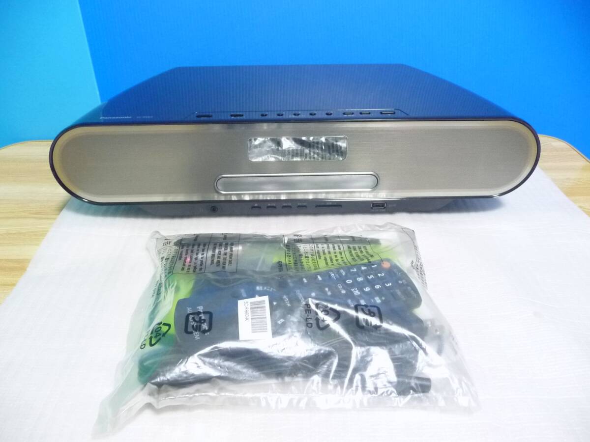 ◆展示品 Panasonic パナソニック コンパクトステレオシステム SC-RS60-K [5チェンジャー/Bluetooth/ハイレゾ対応/ワイドFM] 保証付