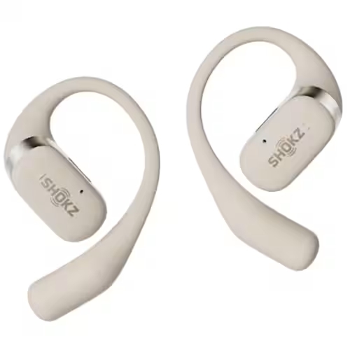 ◆新品未開封 ショックス Shokz 完全ワイヤレスイヤホン OpenFit SKZ-EP-000021 [オープンイヤーデザイン/Bluetooth対応/ベージュ] 保証付