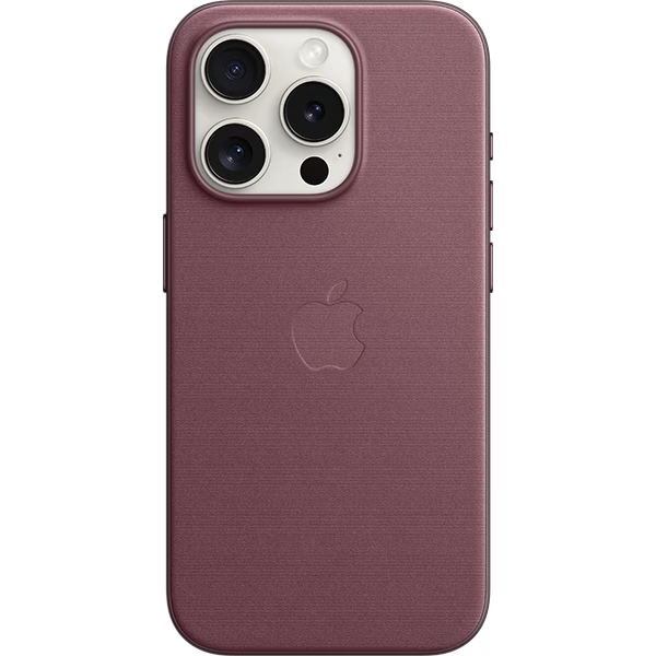 ◆新品未開封 アップル Apple MT4L3FE/A [MagSafe対応 iPhone 15 Proファインウーブンケース - マルベリー]【純正】
