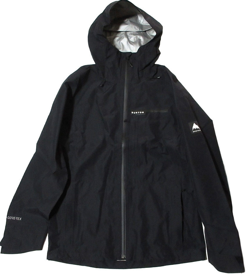 Burton (バートン) Veridry GORE-TEX レインジャケット Sサイズ ブラック 黒 ゴアテックス
