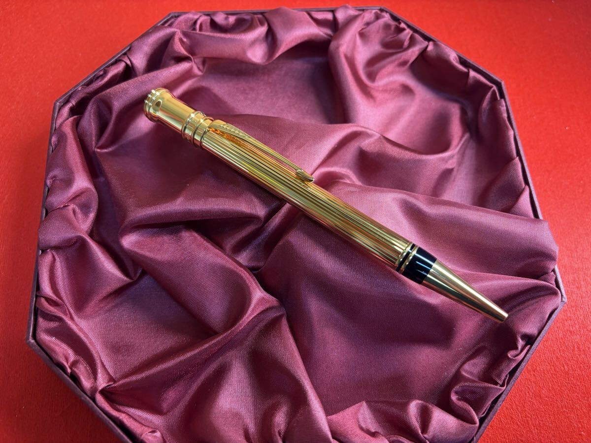 【J042】PARKER パーカー DUOFOLD デュオフォールド ボールペン ゴールド