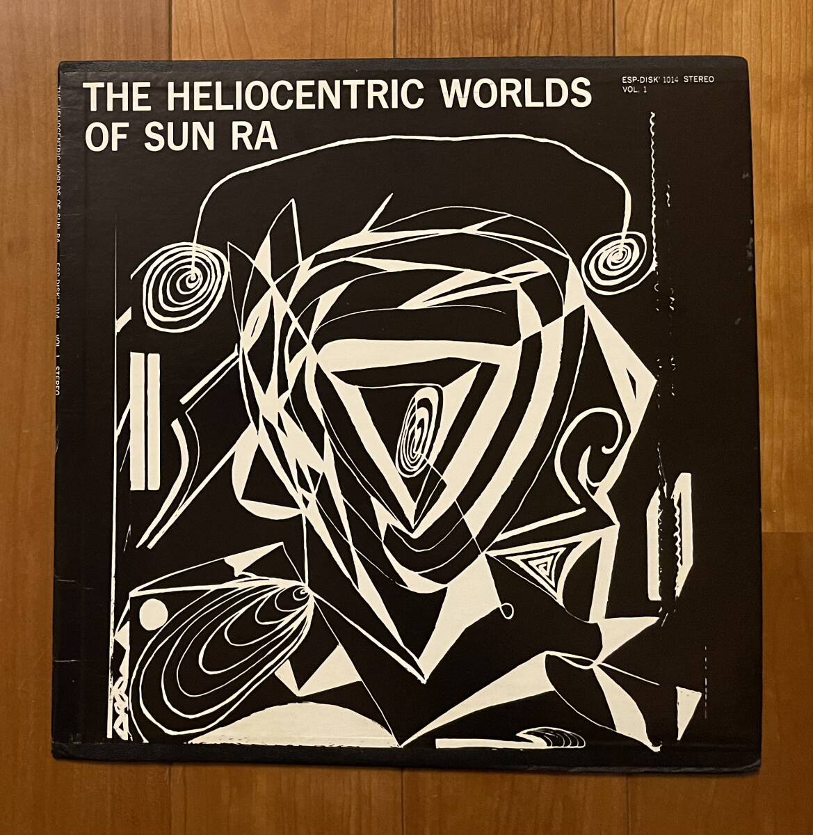 LP US Stereo Orig 赤ラベル SUN RA / The Heliocentric Worlds Of Sun Ra 厚紙ジャケ ESP-DISK' 1014