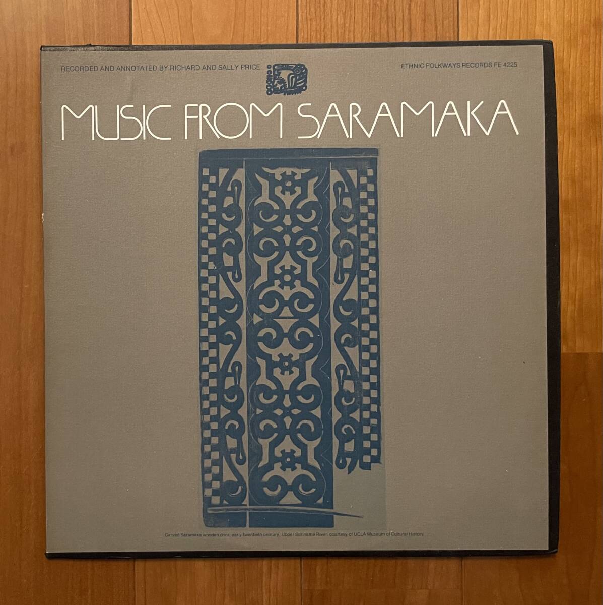 LP US Ethnic Folkways Music From Saramaka / Afro-American スリナム 民族