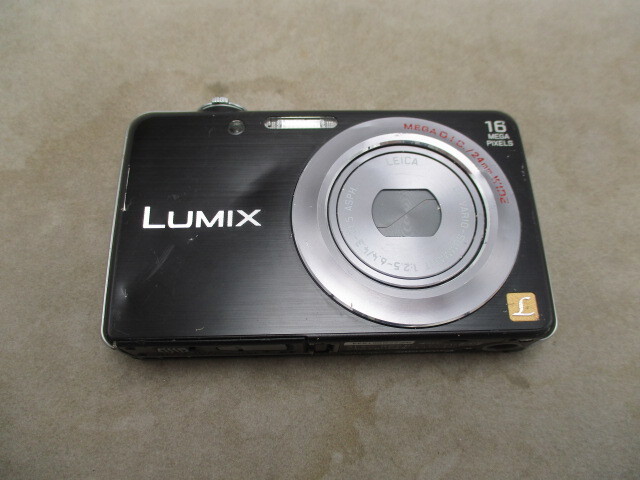★☆コンパクトデジタルカメラ　パナソニック　Panasonic　LUMIX　DMC-FH8　ブラック☆★
