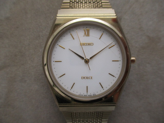 ★☆セイコー　SEIKO5　ドルチェ　DOLCE　メンズ腕時計　クオーツ　8N51-6000☆★