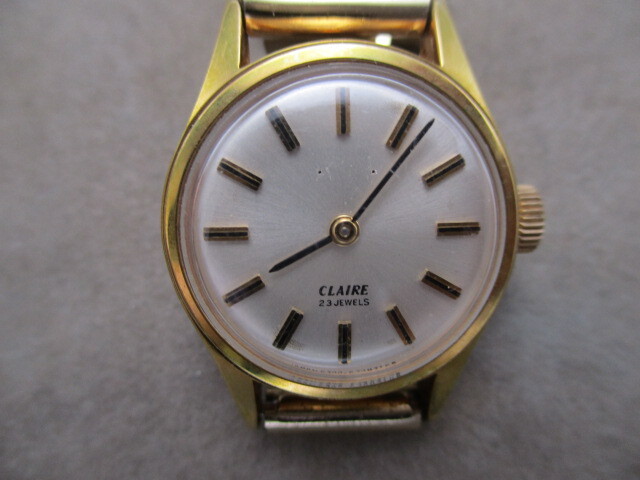 ★☆CLARE　レディース腕時計　日本国有鉄道総裁　功績賞表彰記念　手巻き　稼働品☆★