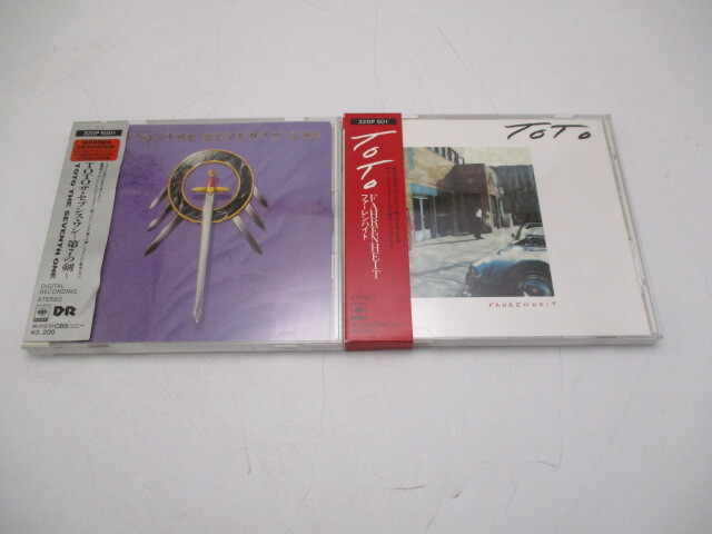 ★☆CD　TOTO　ファーレンハイト　ザ・セブンス・ワン　第7の剣　2枚セット☆★