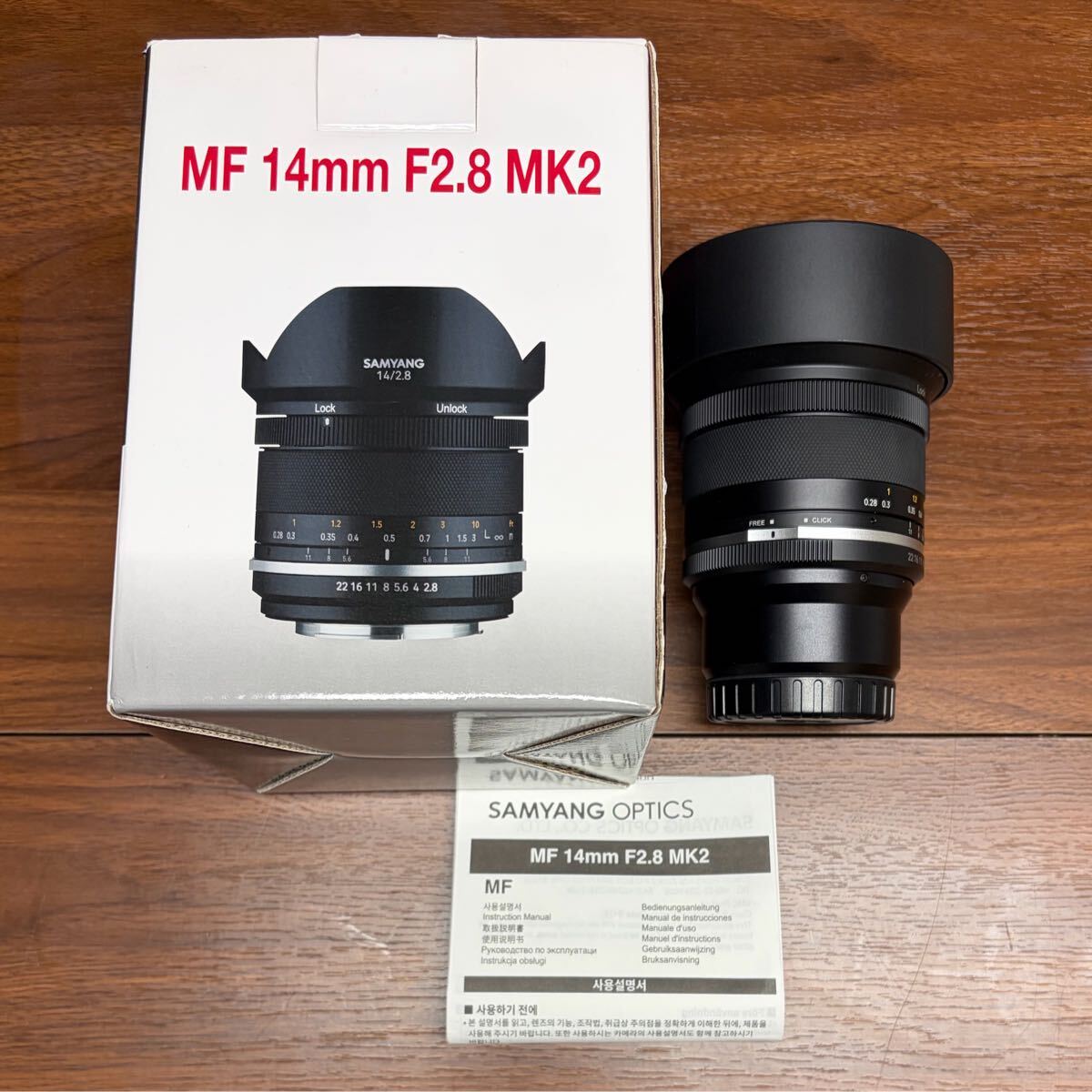 Samyang MF 14mm F2.8 MK2 キヤノン EOS M EF-M ED AS IF UMC SAMYANG 広角レンズ サムヤン